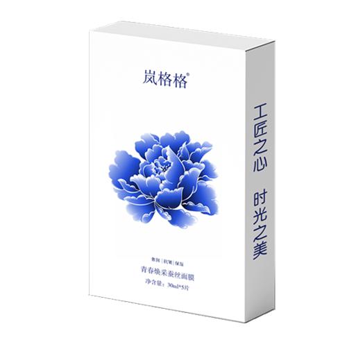 青春煥采蠶絲面膜